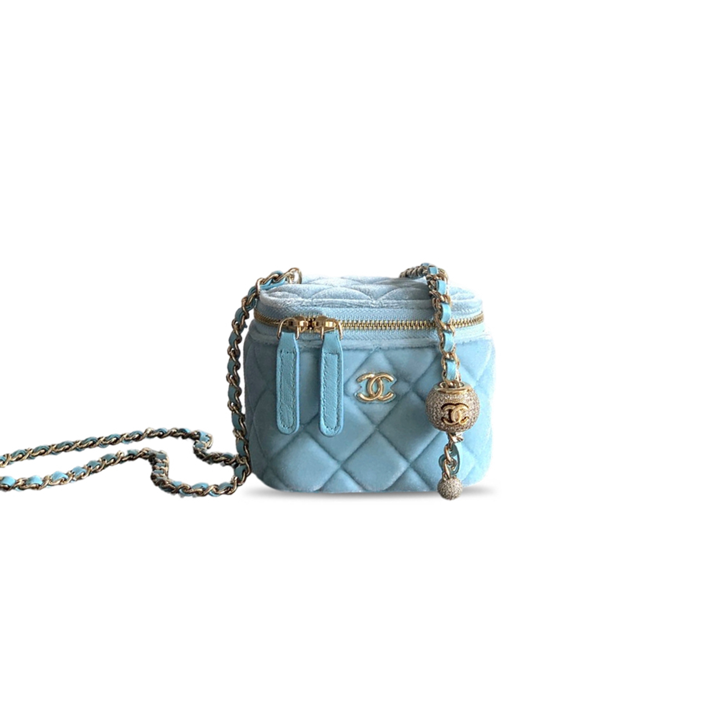 CHANEL SMALL VANITY WITH CHAIN AP1447 (11*8.5*7cm)